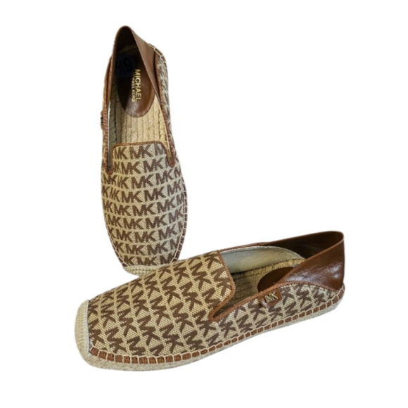 Michael Kors Lenny Logo Jacquard Slip-On Espadrille Women's